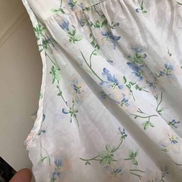 Polo Jeans Co. Ralph Lauren Silk Blend Floral Print Camisole Top SZ L - Picture 5 of 13